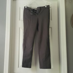 VanHeusen Studio Gray Crop Slim Fit Pants